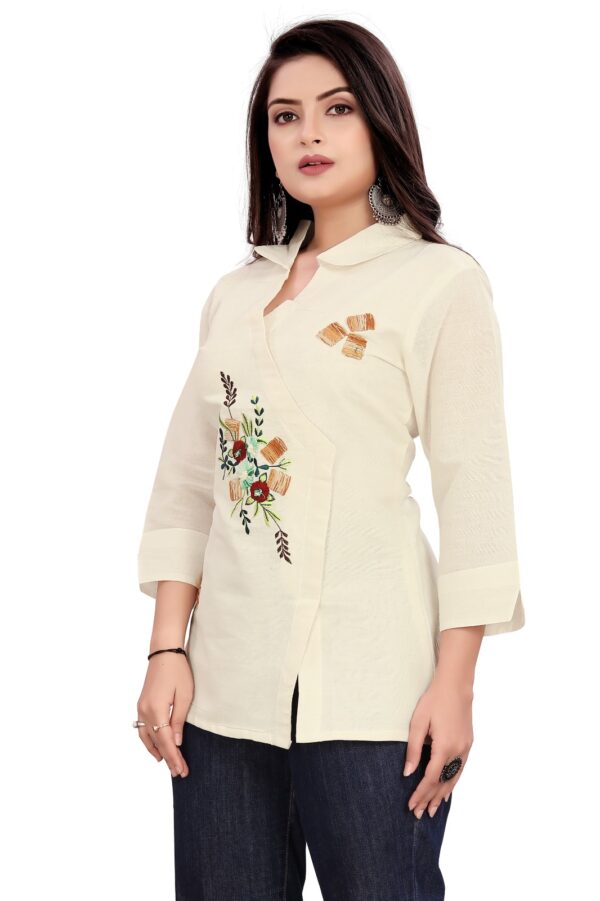 Beautiful Latest Khadi Kurti