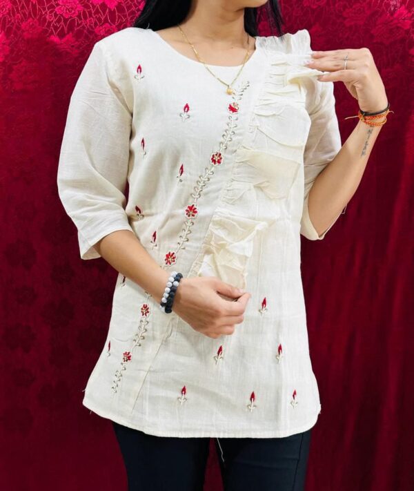 Short Stylish Khadi Kurti